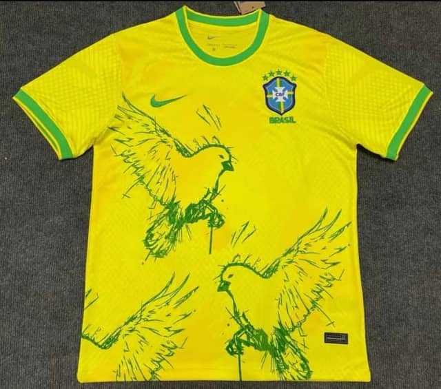 Camiseta Brasil Edición Especial 2024 Amarilla