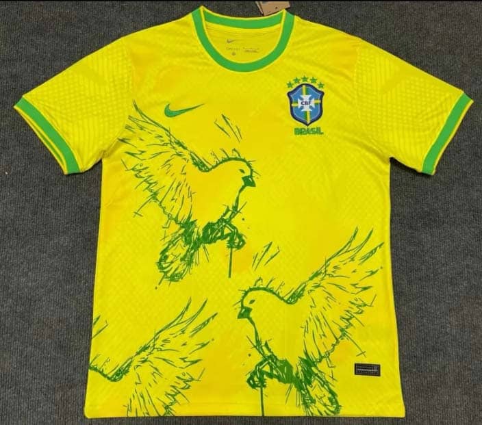 Camisola Brasil Edição Especial 2024 Amarela