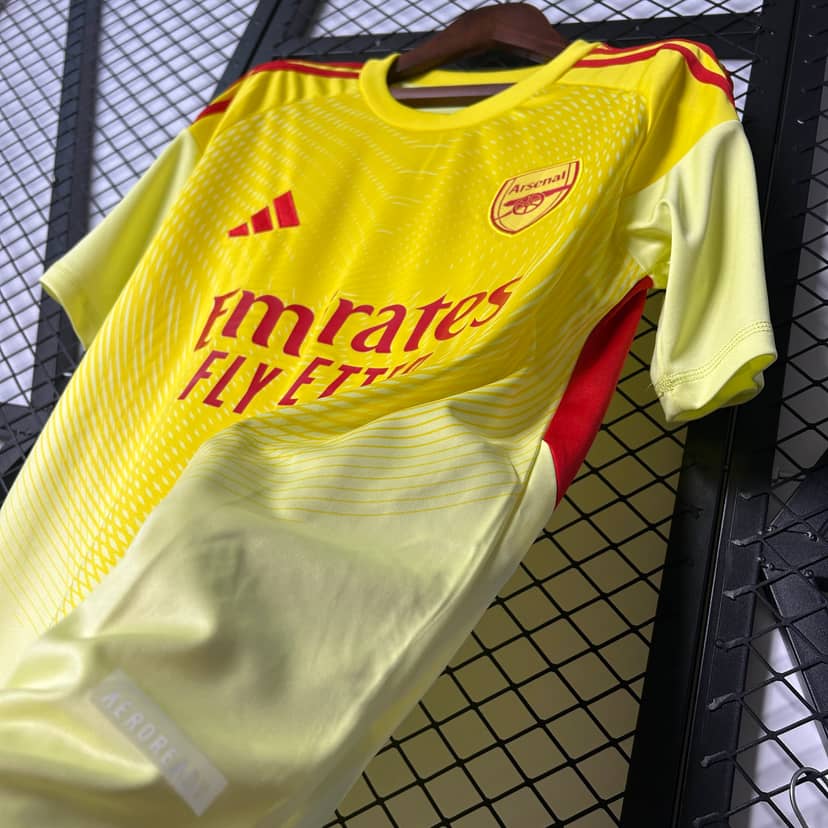 Camisola Arsenal Guarda-Redes 2025/26 Amarela--6