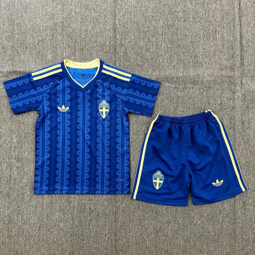 Conjunto Suécia Alternativo 2026 Criança