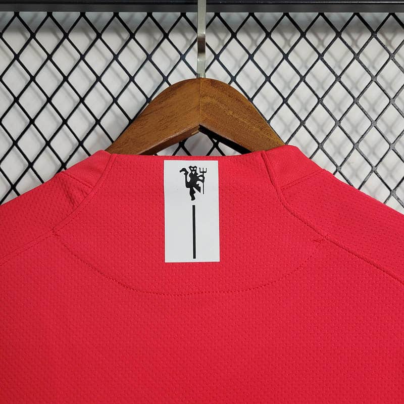 Maglia Retro Manchester United Home Edizione Champions League 2007/08--10