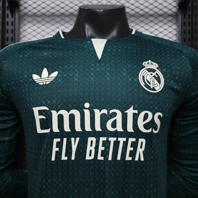 2026/2027 Player Version Long Sleeve Real Madrid Away Shirt--2