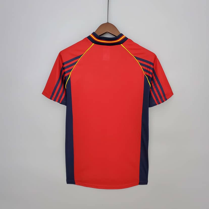 Maillot Retro Espagne Domicile 1998--1