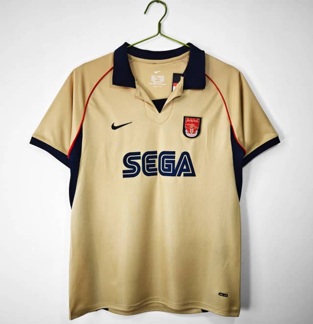 Koszulka Retro Arsenalu wyjazdowa 2001/02