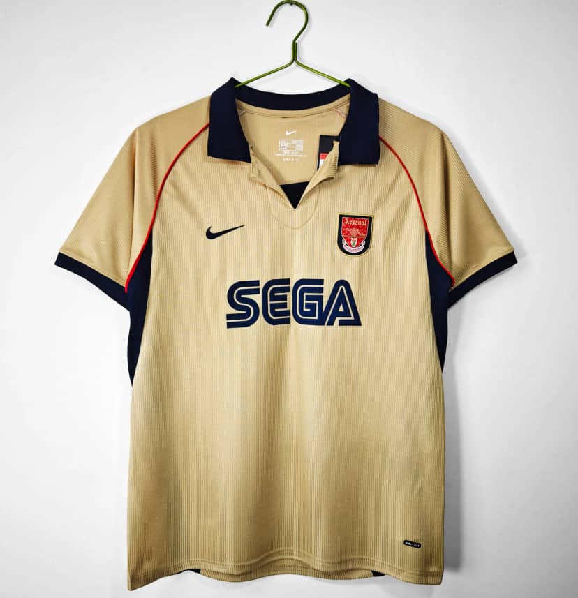 Koszulka Retro Arsenalu wyjazdowa 2001/02