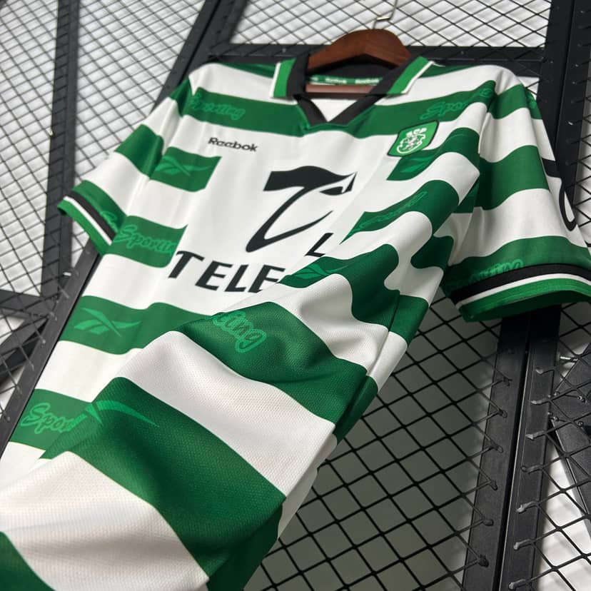 Maillot Retro Sporting Lisbonne Domicile 1999/00--6