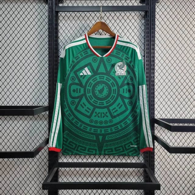 Camiseta México Primera Equipación 2026 Manga Larga