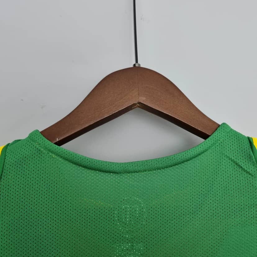 Camiseta Retro Brasil Primera Equipación 2004--3
