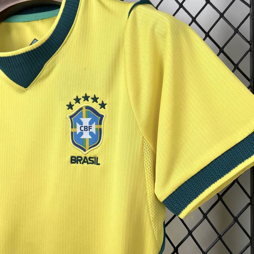 Camiseta Brasil Primera Equipación 2026 Niño--4