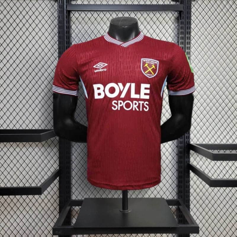 2025/2026 Player Version West Ham United Home Shirt
