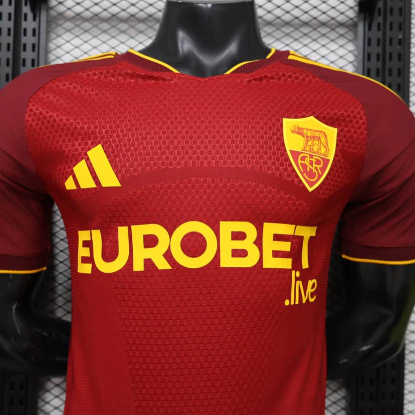 2026/2027 Player Version Roma Home Jersey--2
