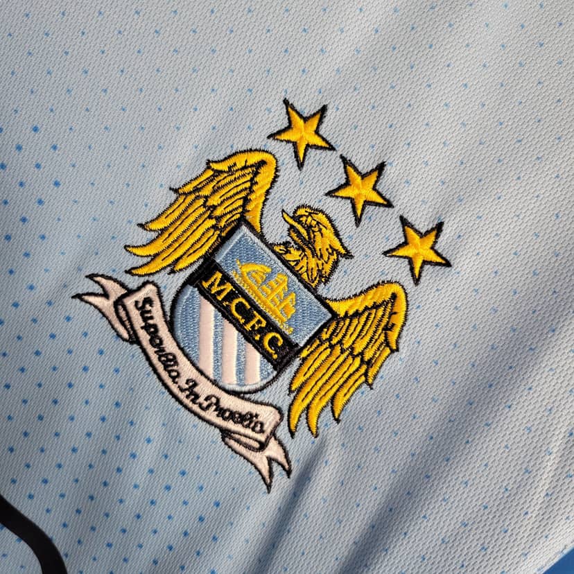 Koszulka Retro Manchesteru City domowa 2011/12--7