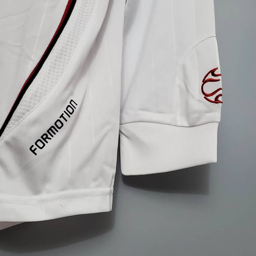 Koszulka Retro AC Milan wyjazdowa 2006/07 z długim rękawem--7