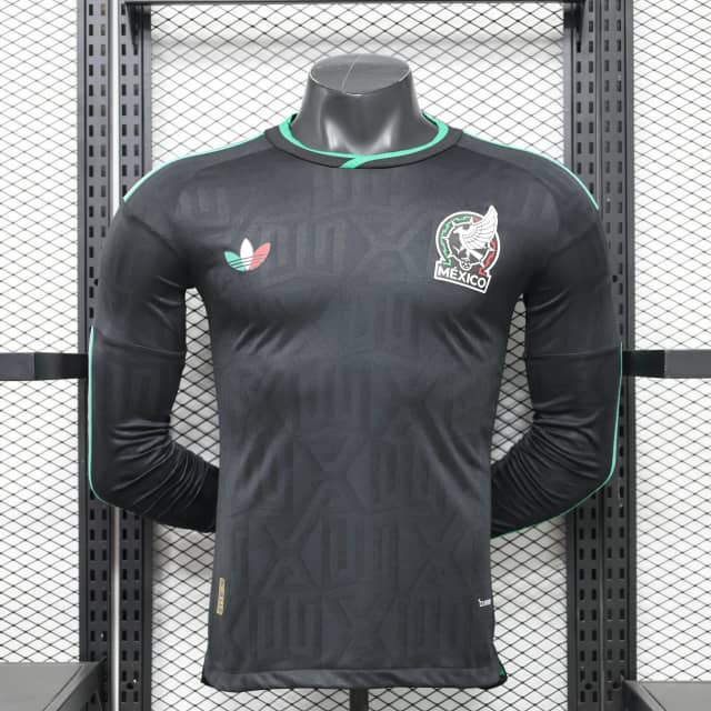 Camiseta México Tercera Equipación 2026 Versión Jugador Manga Larga