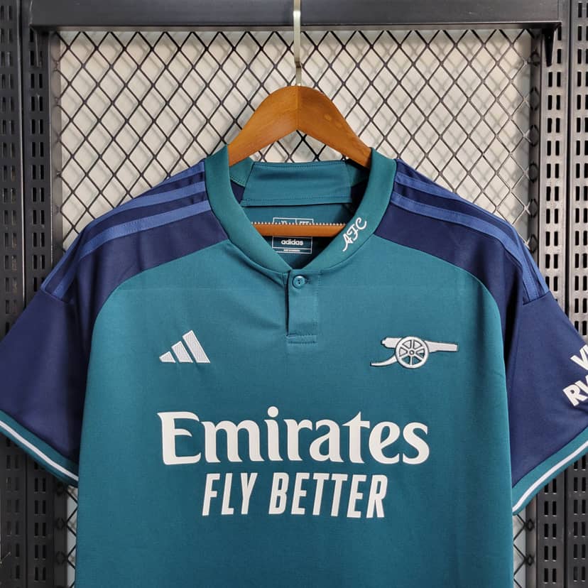 Camisola Arsenal Terceira 2023/24--3