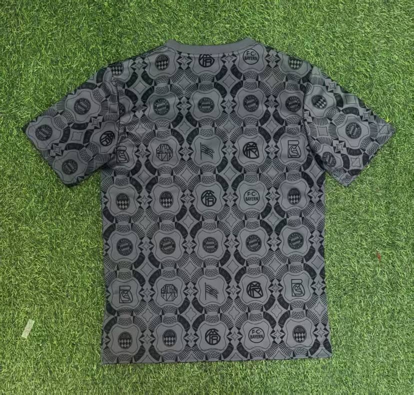 Camiseta Bayern de Múnich Edición Especial Oktoberfest 2025/26 Gris Oscuro--1