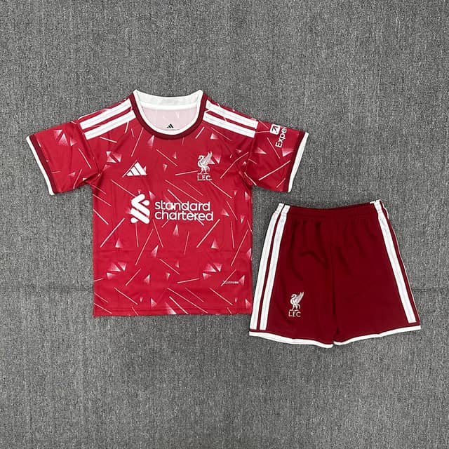 Dziecięcy zestaw Liverpoolu domowy 2026/27