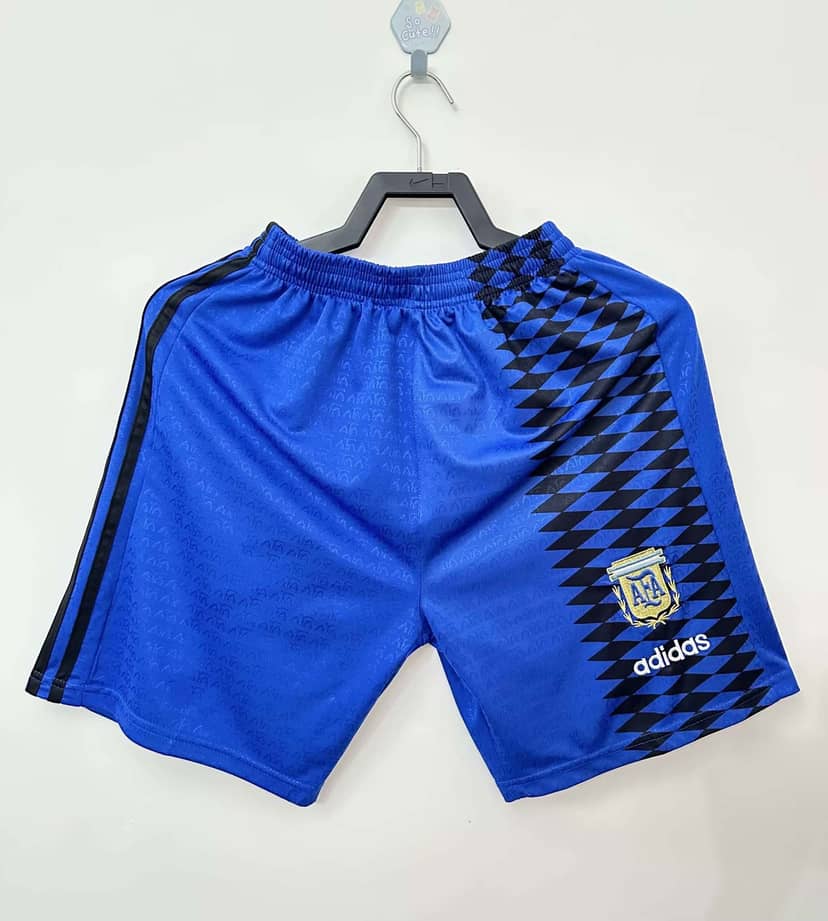 Spodenki Retro Argentyny wyjazdowe 1994