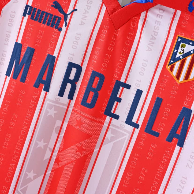 Koszulka Retro Atlético Madryt domowa 1995/96--5
