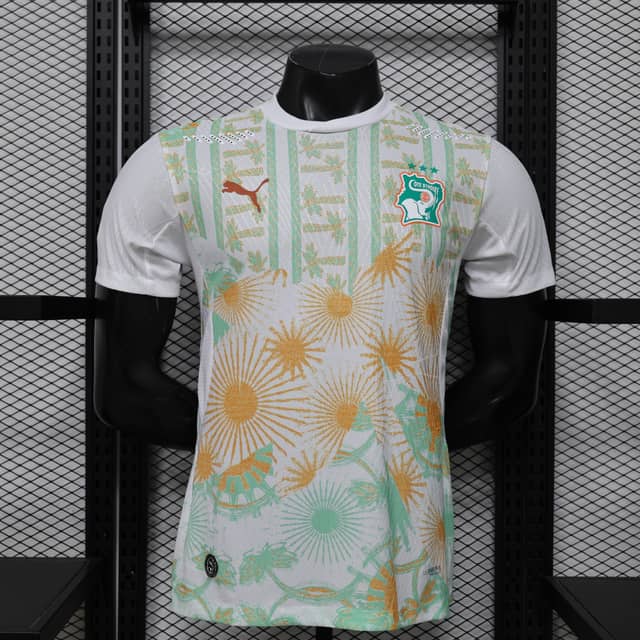 Camiseta Costa de Marfil Segunda Equipación 2026 Versión Jugador