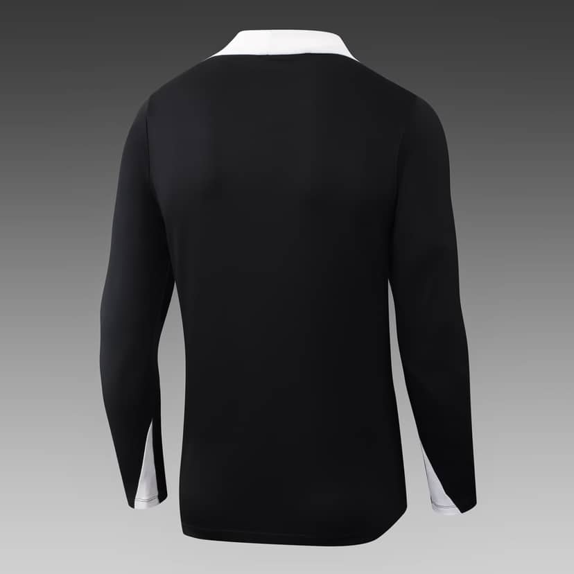 Tuta Allenamento Chelsea Mezza Zip 2025/26 Nera--3