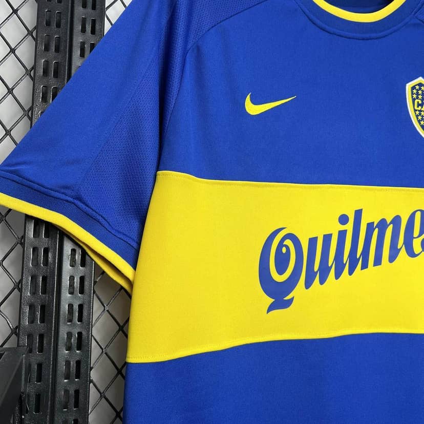 Maillot Retro Boca Juniors Domicile 2000/01--7
