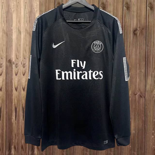 Koszulka Retro PSG trzecia 2017/18 z długim rękawem