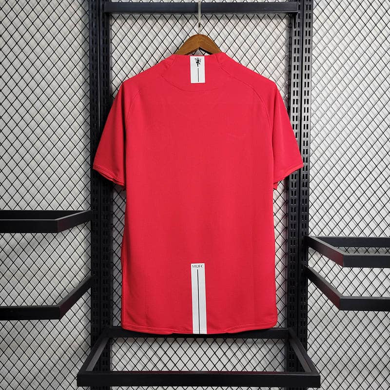 Maglia Retro Manchester United Home Edizione Champions League 2007/08--1