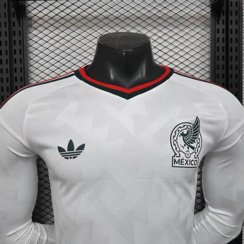 2026 Player Version Long Sleeve Mexico National Away Shirt--2