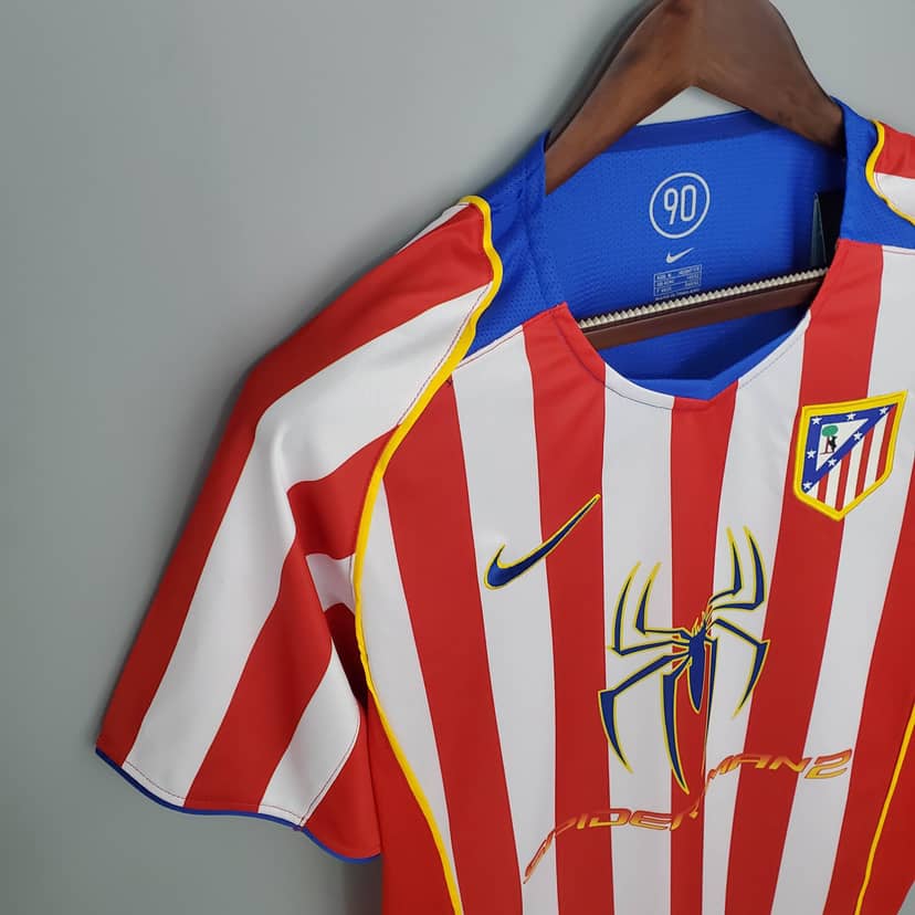 Koszulka Retro Atlético Madryt domowa 2004/05--6