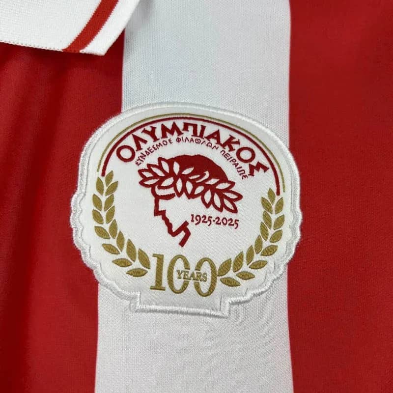 Maillot Olympiacos Édition 100e Anniversaire 2024/25--3