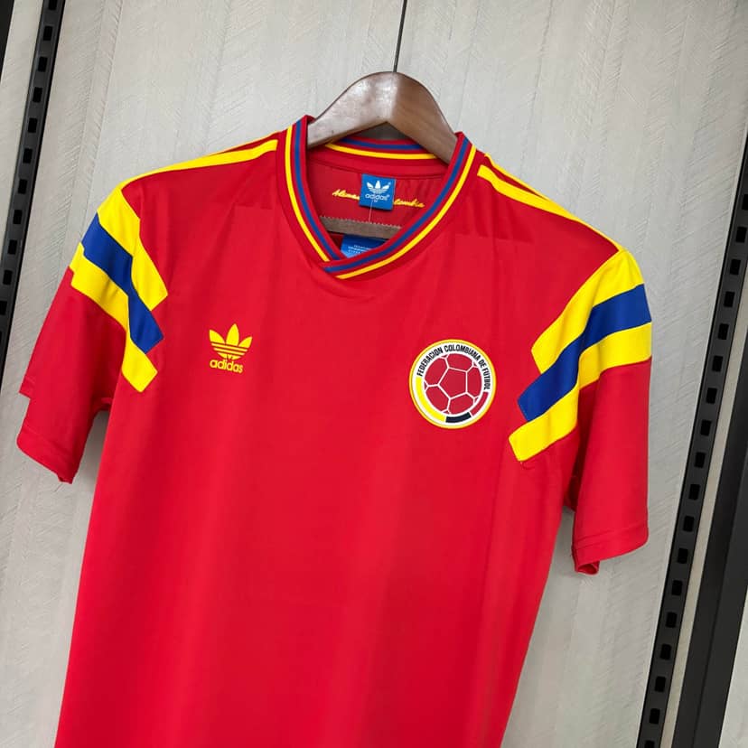 Maillot Retro Colombie Extérieur 1990--6