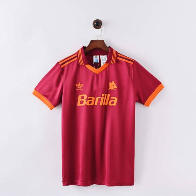 Koszulka Retro AS Roma domowa 1992/94