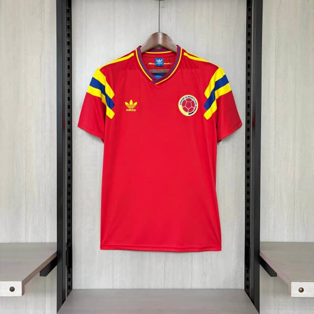 Camiseta Retro Colombia Segunda Equipación 1990