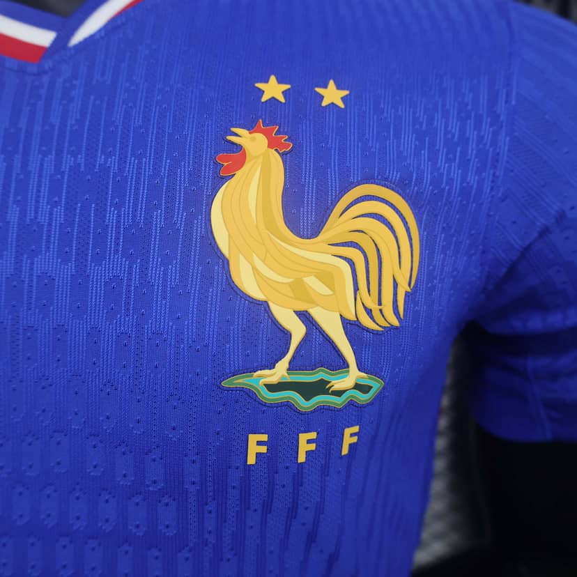 Koszulka Francji domowa 2024/25 wersja zawodnicza--4