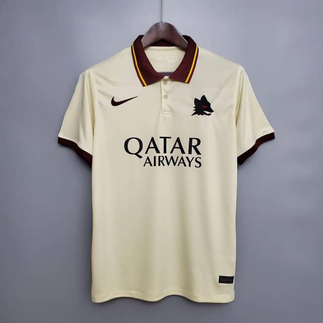 Koszulka Retro AS Roma wyjazdowa 2020/21