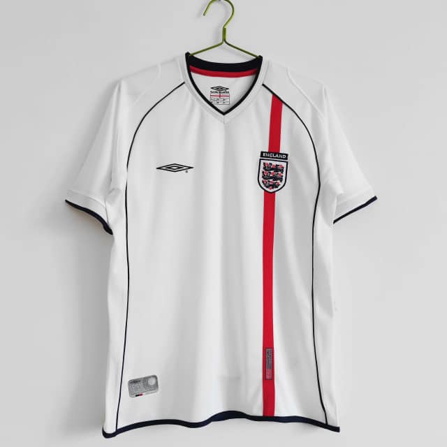 Koszulka Retro Anglii domowa 2002