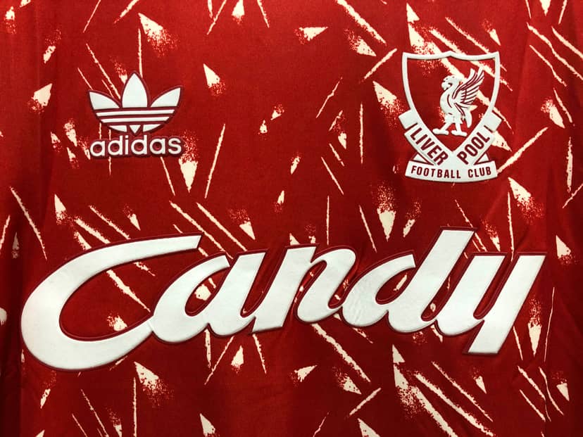 Camisola Retro Liverpool Principal 1989/91 Manga Longa--7