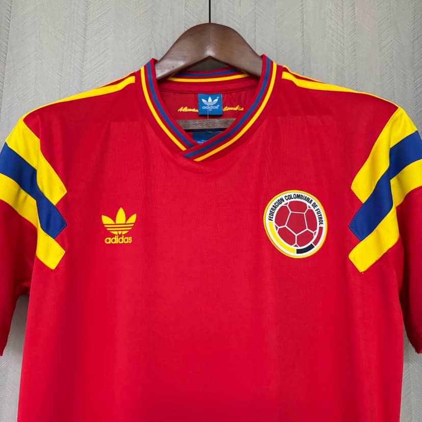 Maillot Retro Colombie Extérieur 1990--2
