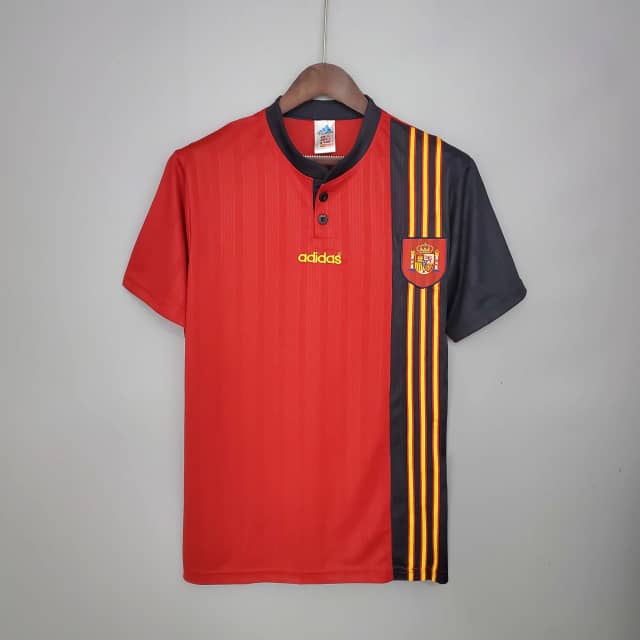 Camiseta Retro España Primera Equipación 1996