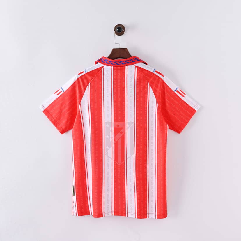 Koszulka Retro Atlético Madryt domowa 1995/96--1