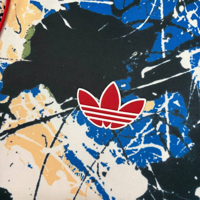 Maillot Manchester United Édition Collaboration Stone Roses 2025/26 Manches Longues Bleu--4