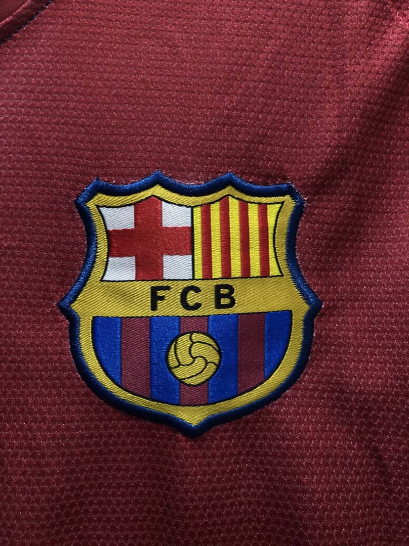 2008/2009 Retro Barcelona Shirt Home Champions League--7