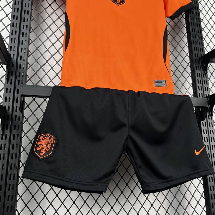 2026 Netherlands National Team Home Shirt Kids Size--5