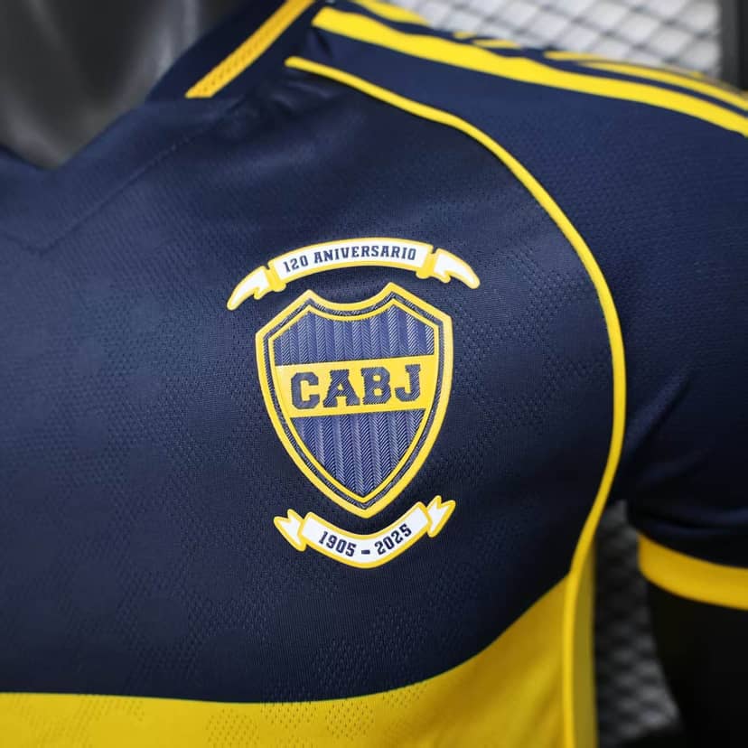 Camisola Boca Juniors Principal 2025/26 Versão Jogador--5