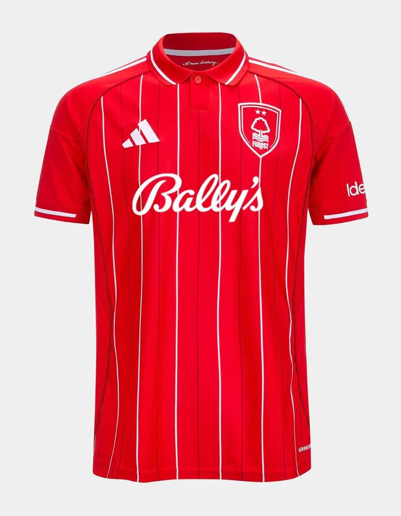 Maglia Nottingham Forest Home 2025/26