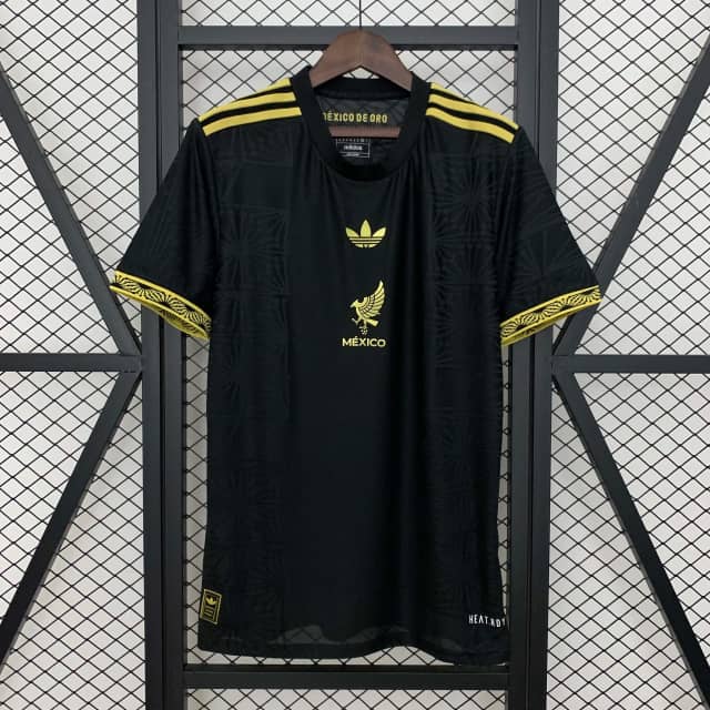 Camiseta México Edición Copa Oro 2025 Negra