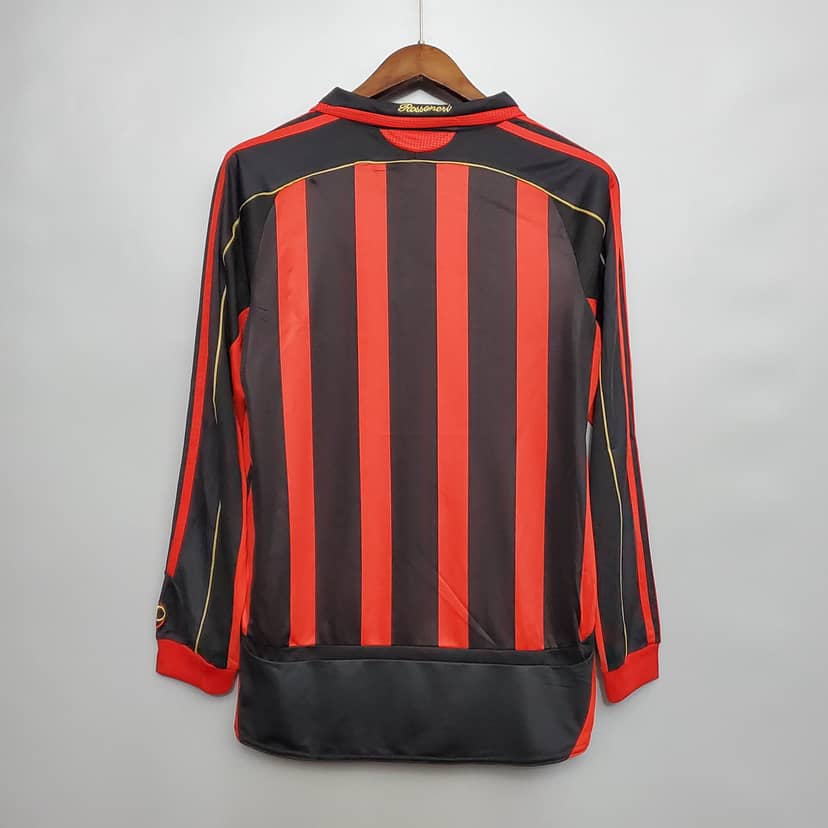 Maglia Retro AC Milan Home 2006/07 Maniche Lunghe--1