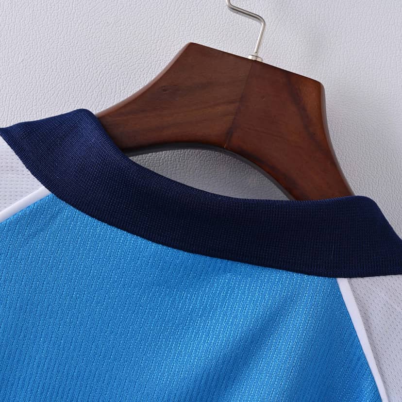 Maillot Retro Manchester City Domicile 1999/01--3