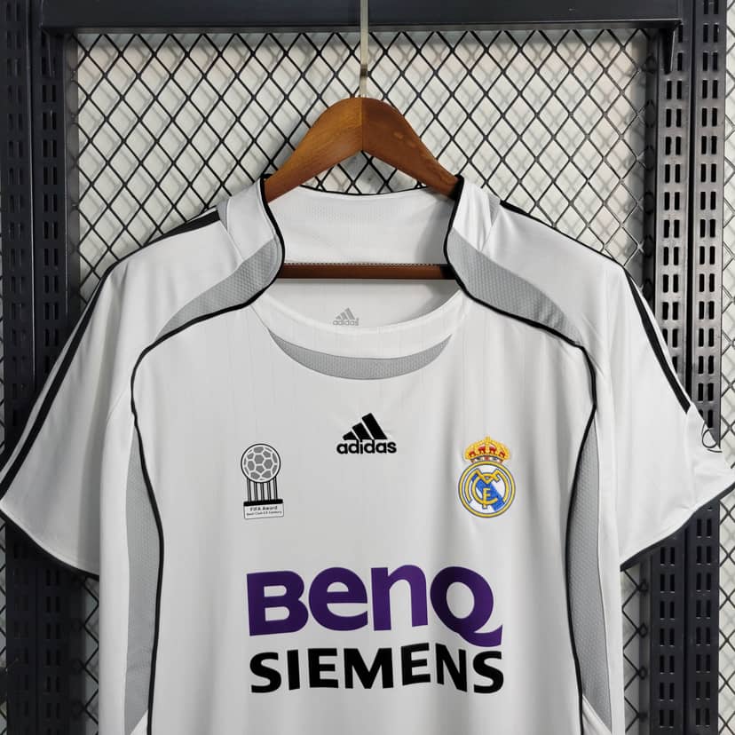 Camisola Retro Real Madrid Principal 2006/07--2